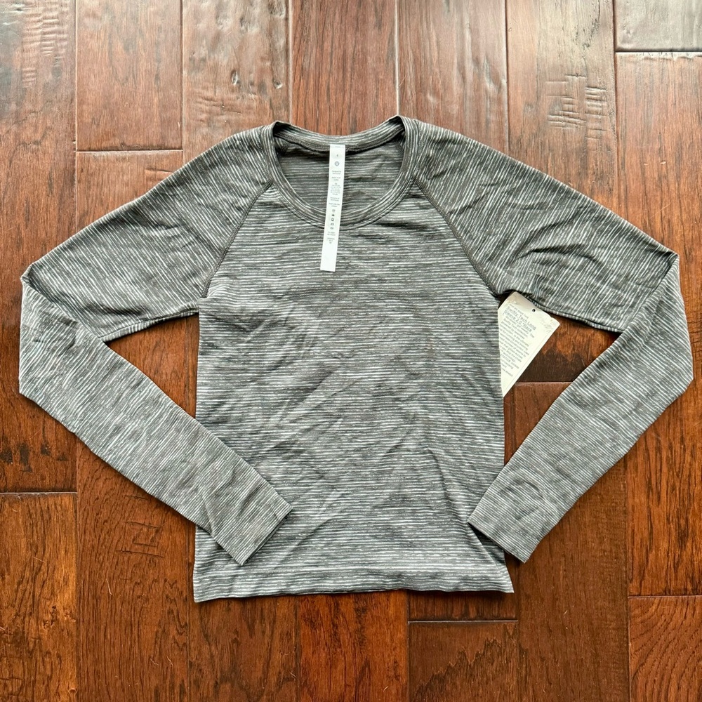 Lululemon Swiftly Tech Long Sleeve 2.0 *Race Size 4 NWT